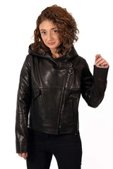 Women's leather jacket Boyana