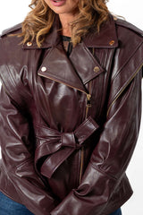 Women's leather jacket Vanessa Bordo