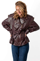 Women's leather jacket Vanessa Bordo
