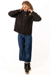 Leather suede jacket Danila