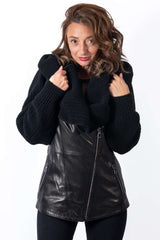 Women's leather jacket Vyara