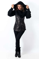 Women's leather jacket Vyara
