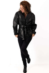Women's leather jacket Bianca