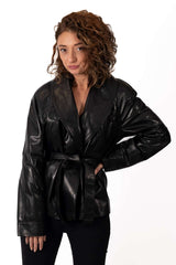 Women's leather jacket Bilyana