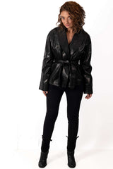Women's leather jacket Bilyana