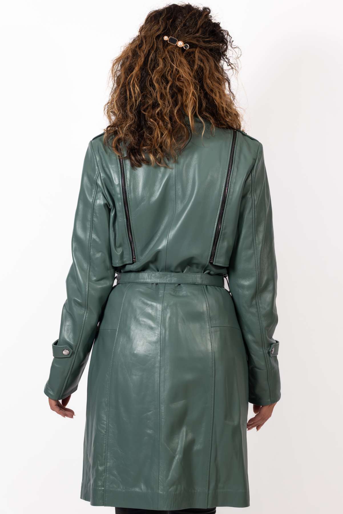 Women's leather coat Branimira