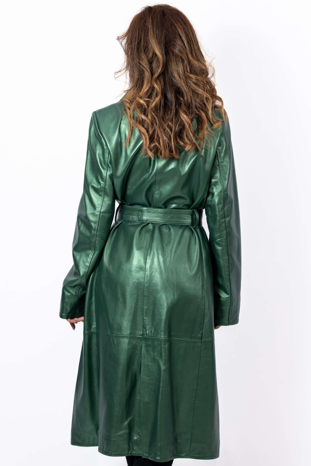 Women's leather coat Bisera