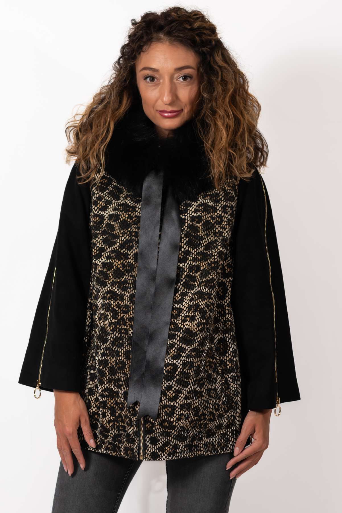 Women's leather jacket Ina