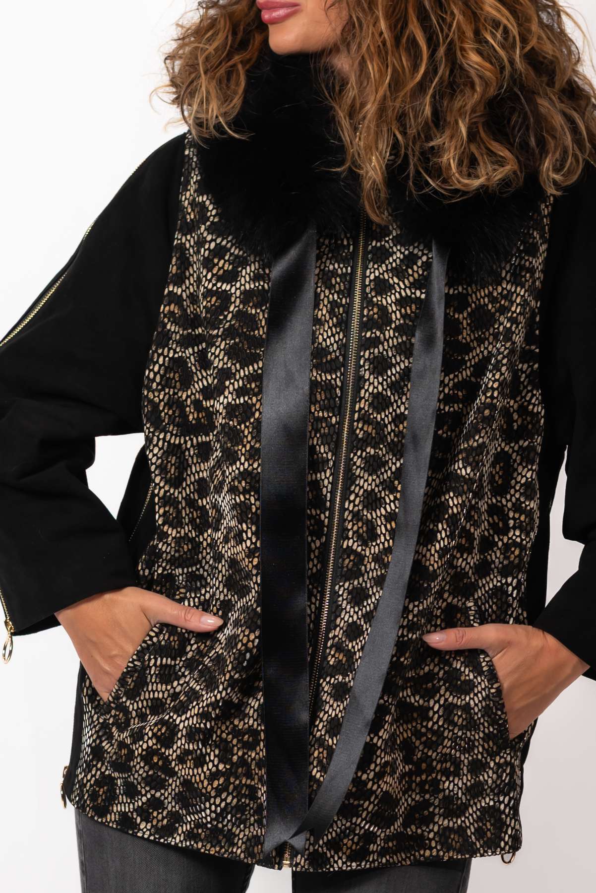 Women's leather jacket Ina
