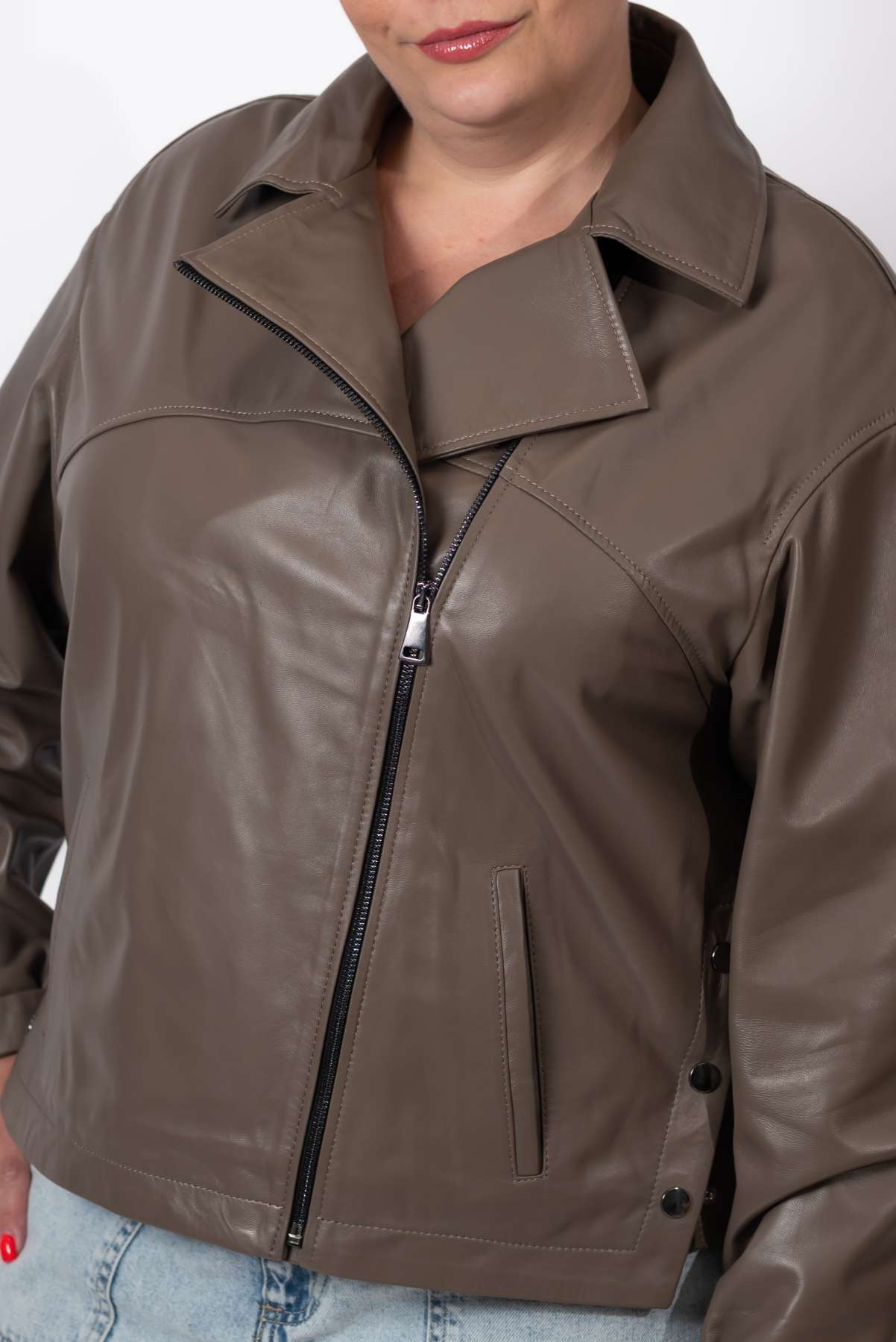 Women's leather jacket Bojana