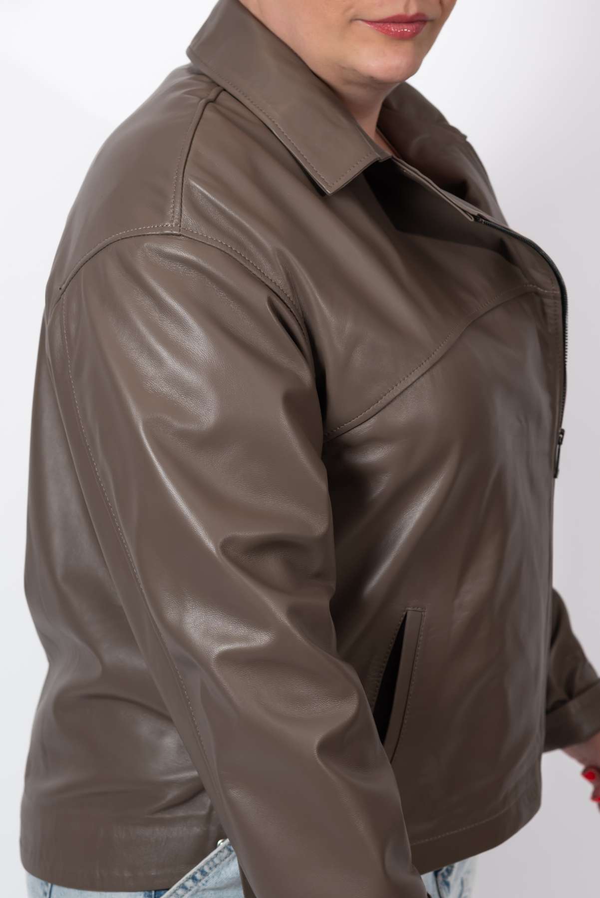 Women's leather jacket Bojana