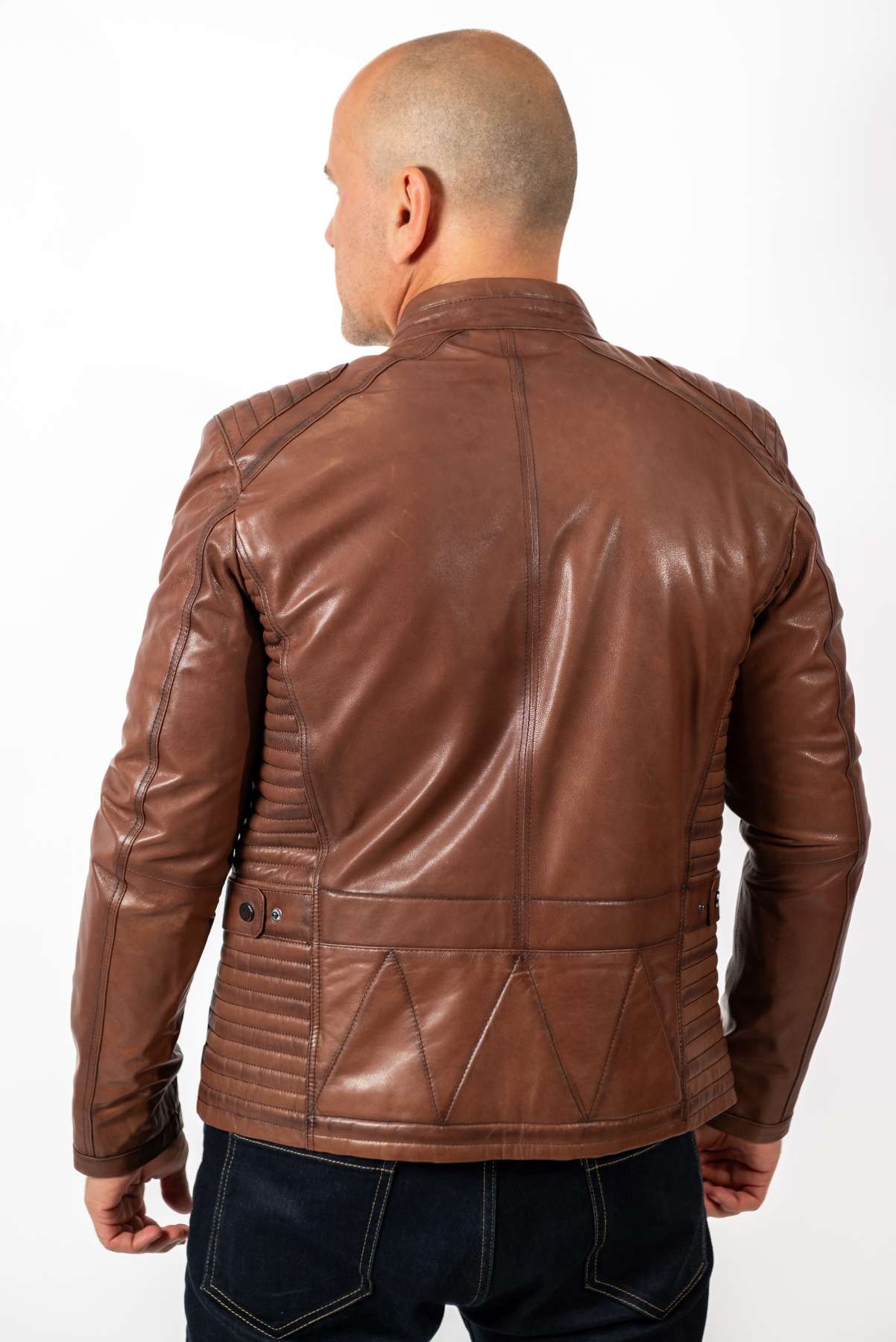 Men's leather jacket James