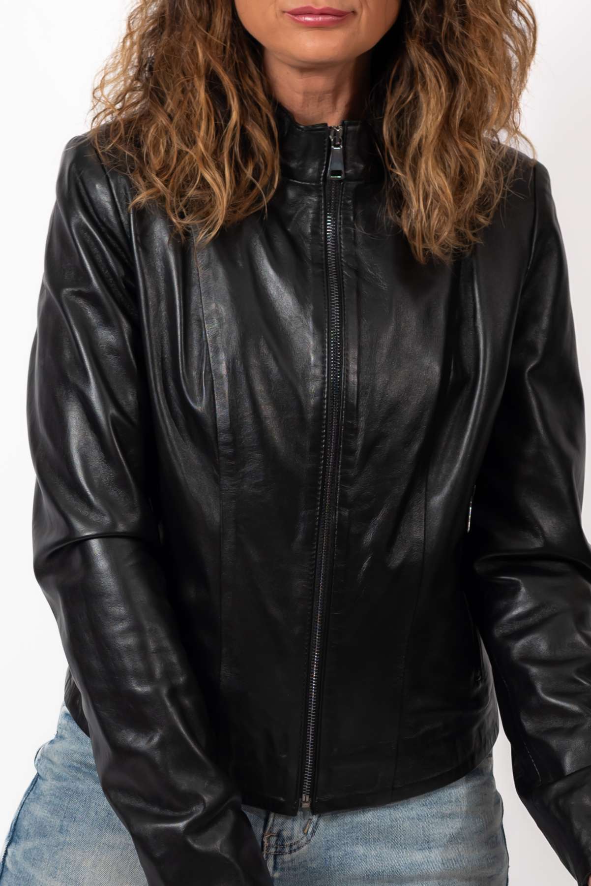 Women's leather jacket Agatha