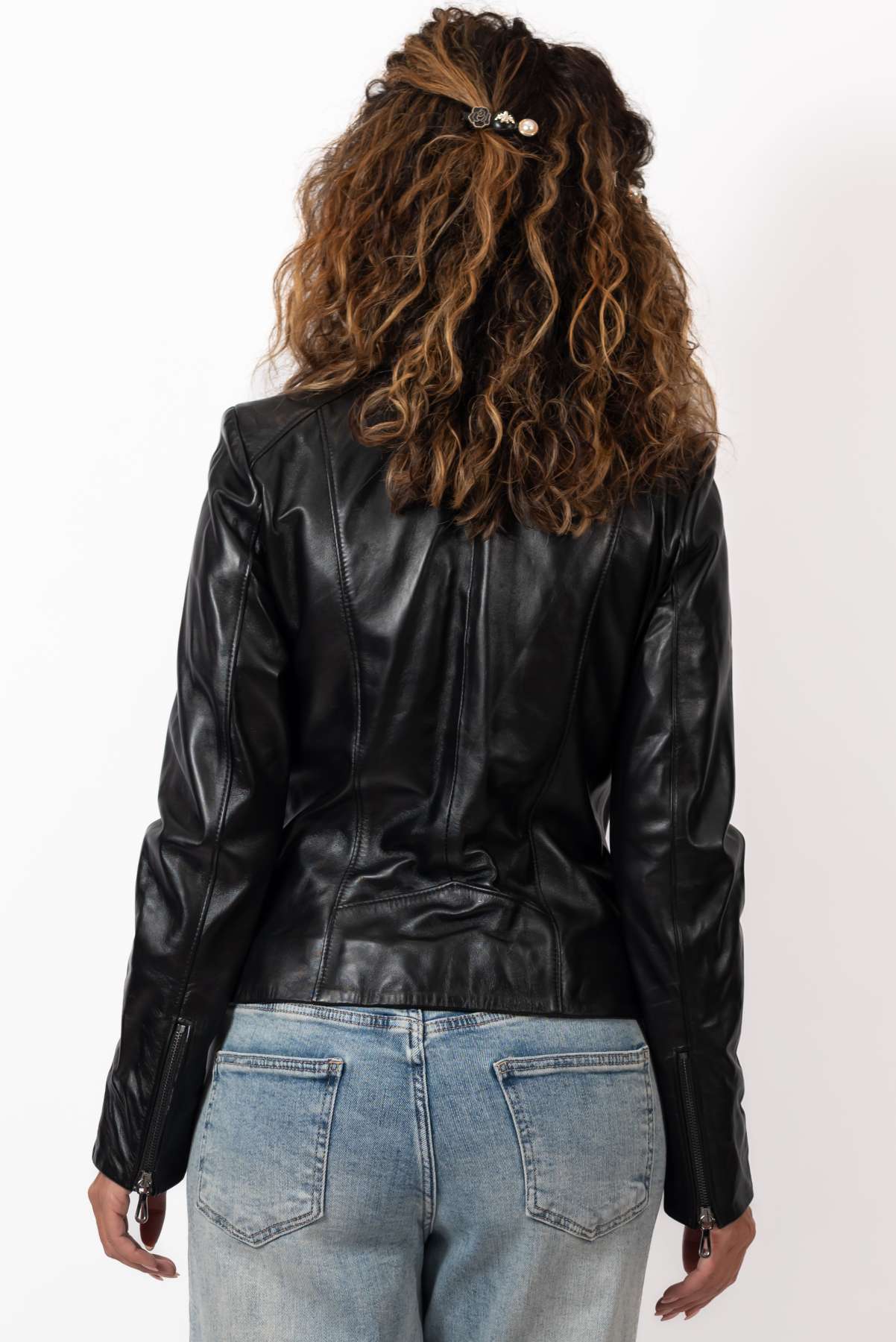 Women's leather jacket Aurora