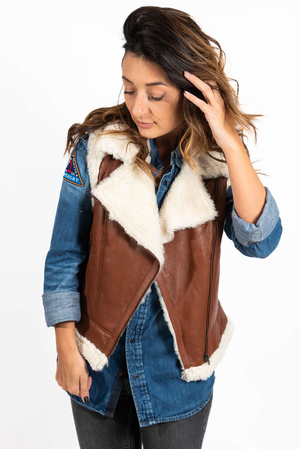 Women's warm vest Anelia
