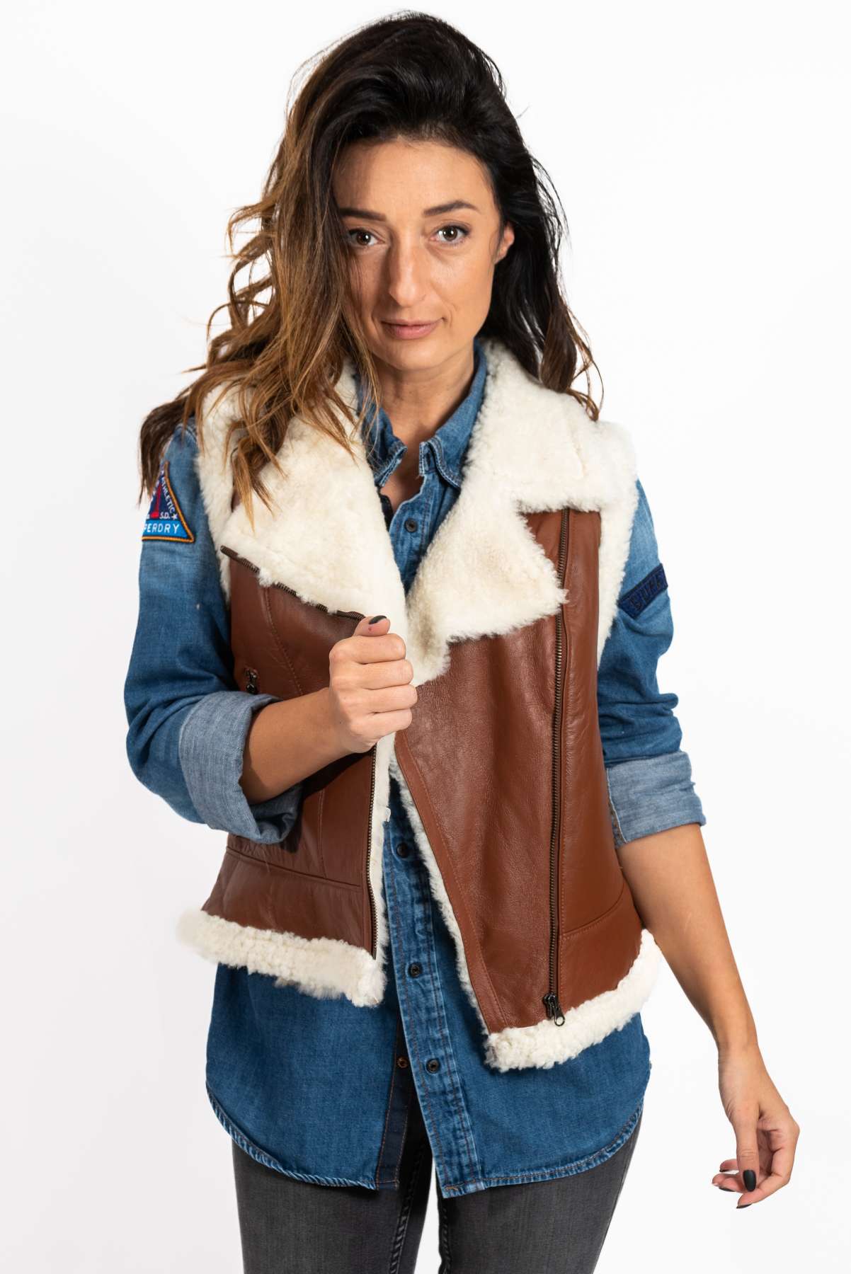 Women's warm vest Anelia