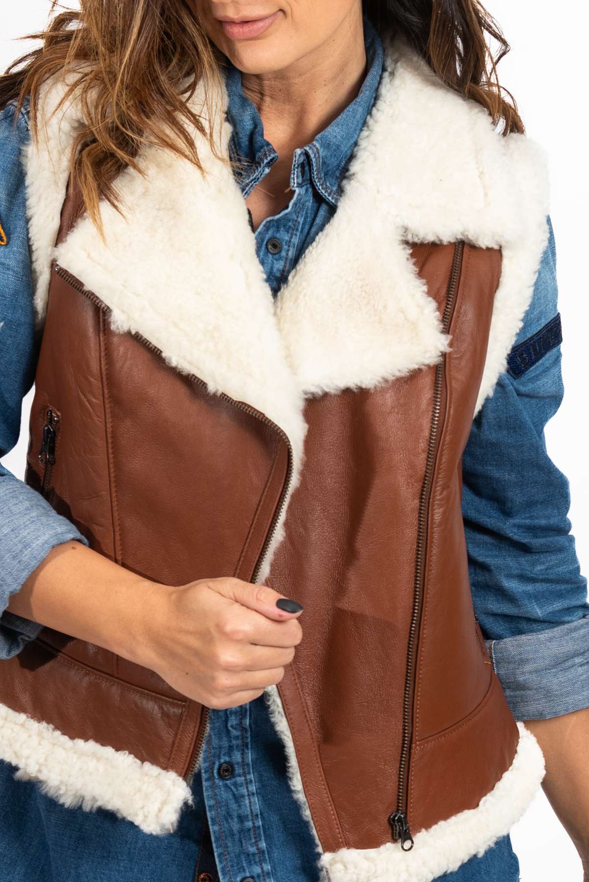 Women's warm vest Anelia