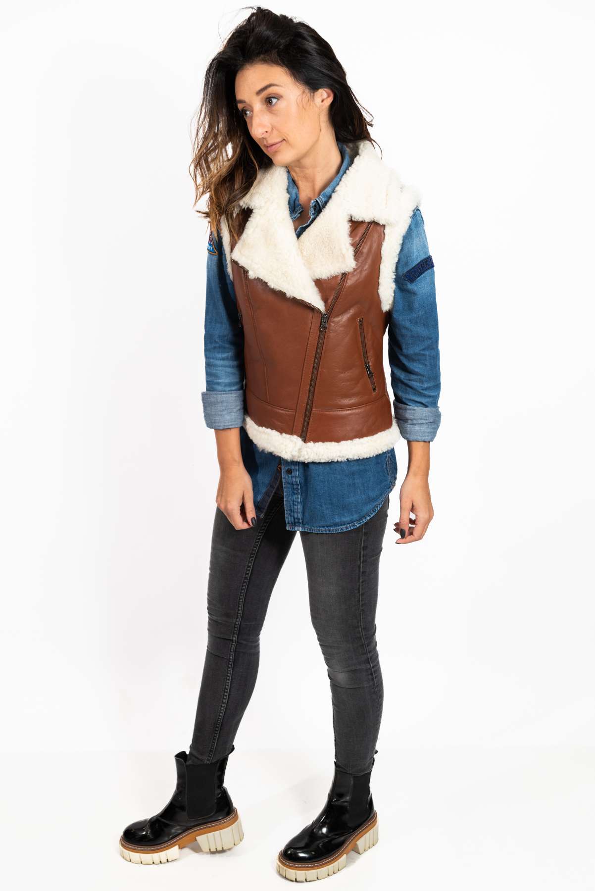 Women's warm vest Anelia