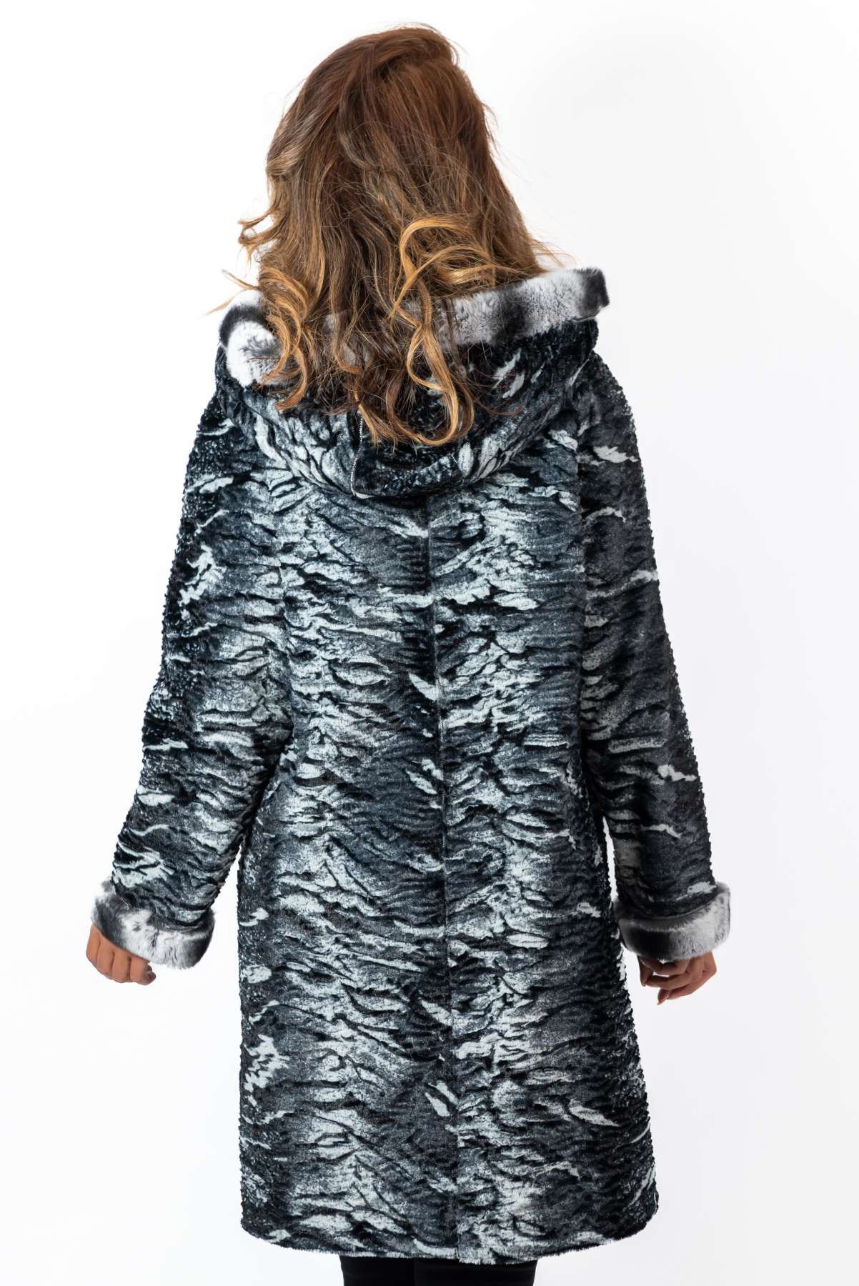 Women's leather coat Dara Double-Faced