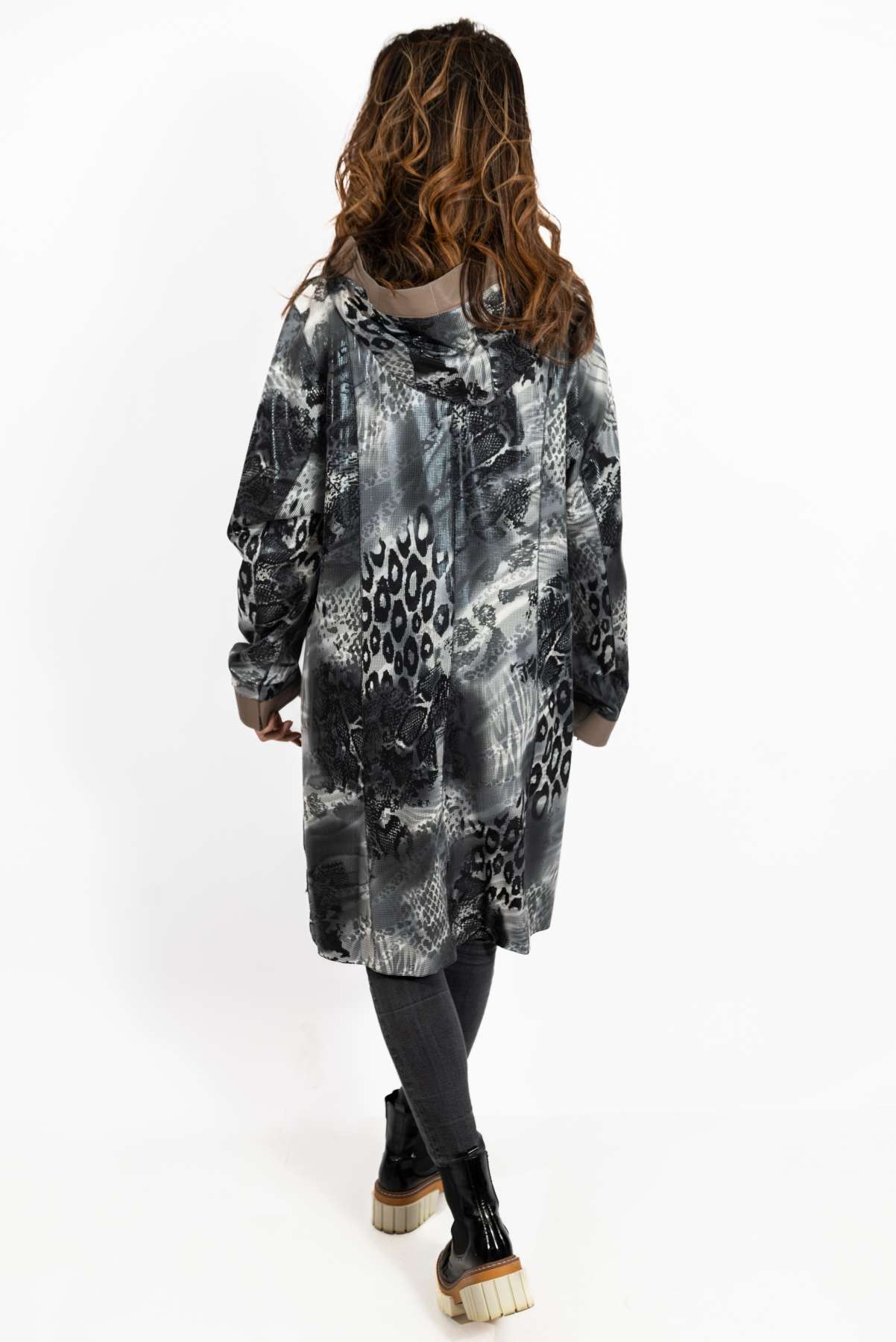 Women's leather coat Zhiselle Black