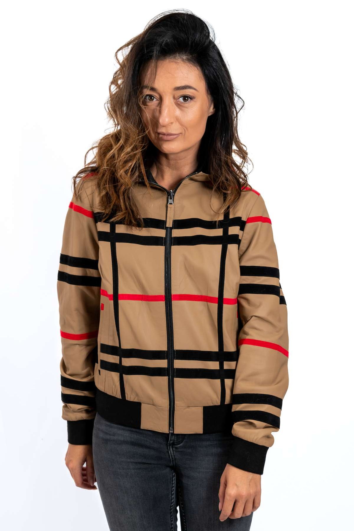 Women's leather jacket Alicia
