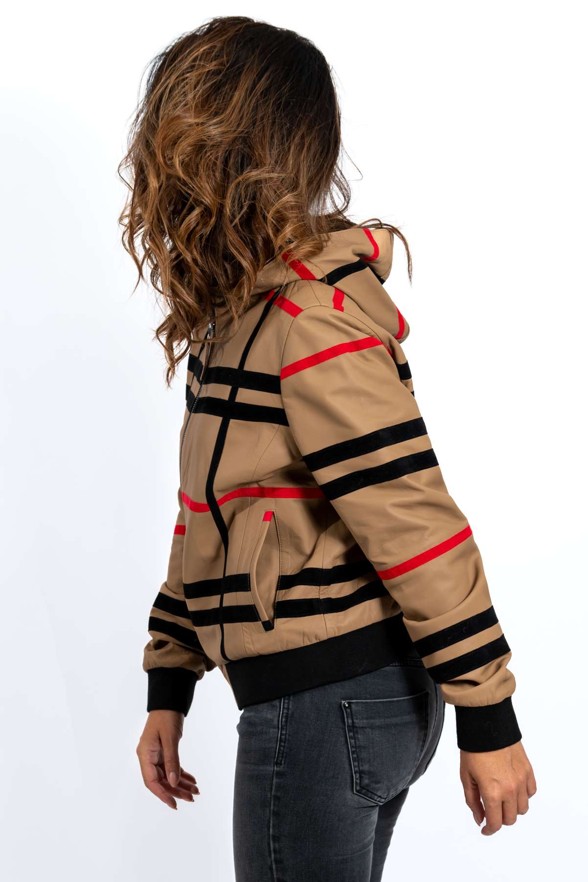 Women's leather jacket Alicia