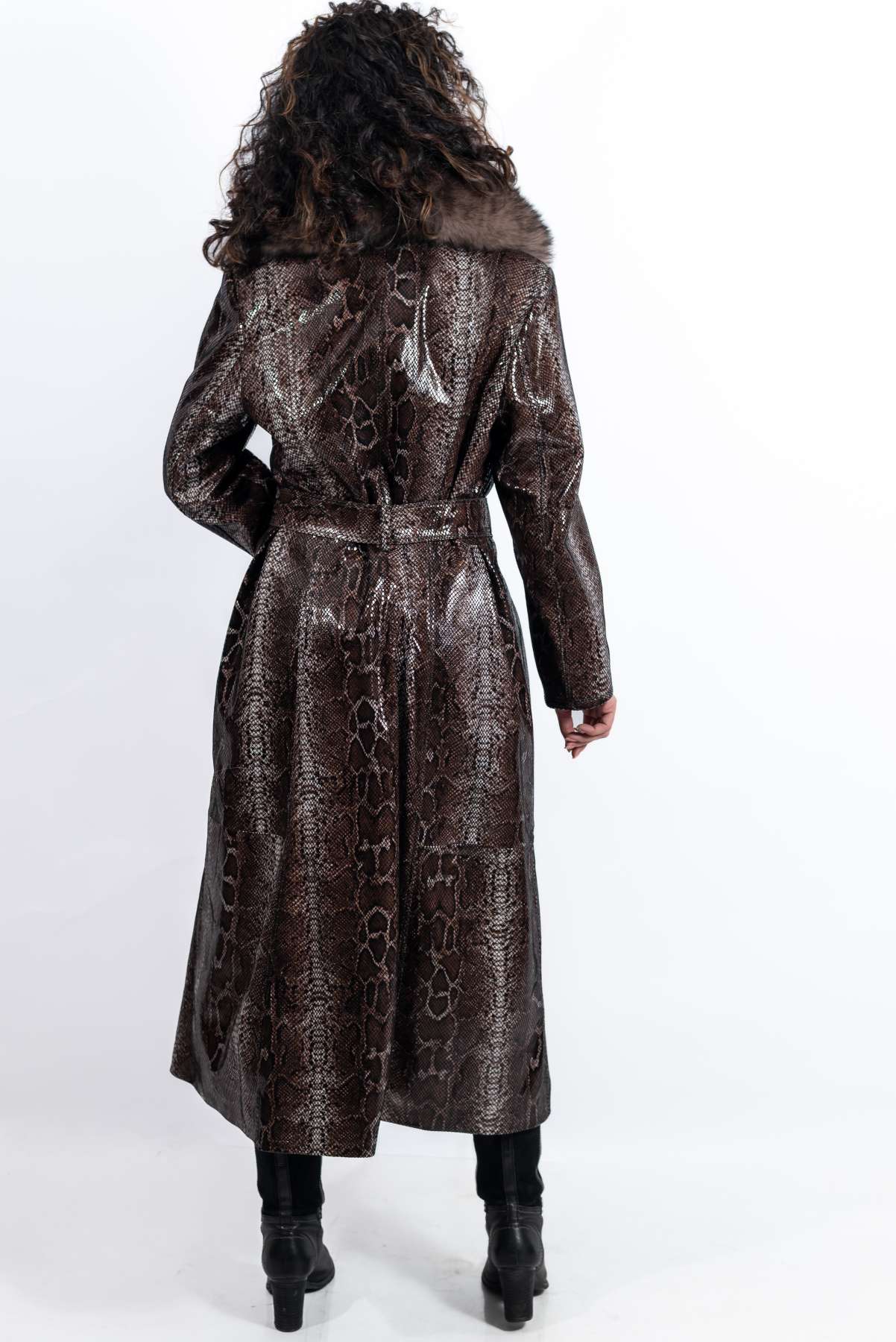 Women's leather coat Alexandra