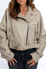 Women's leather jacket Asena