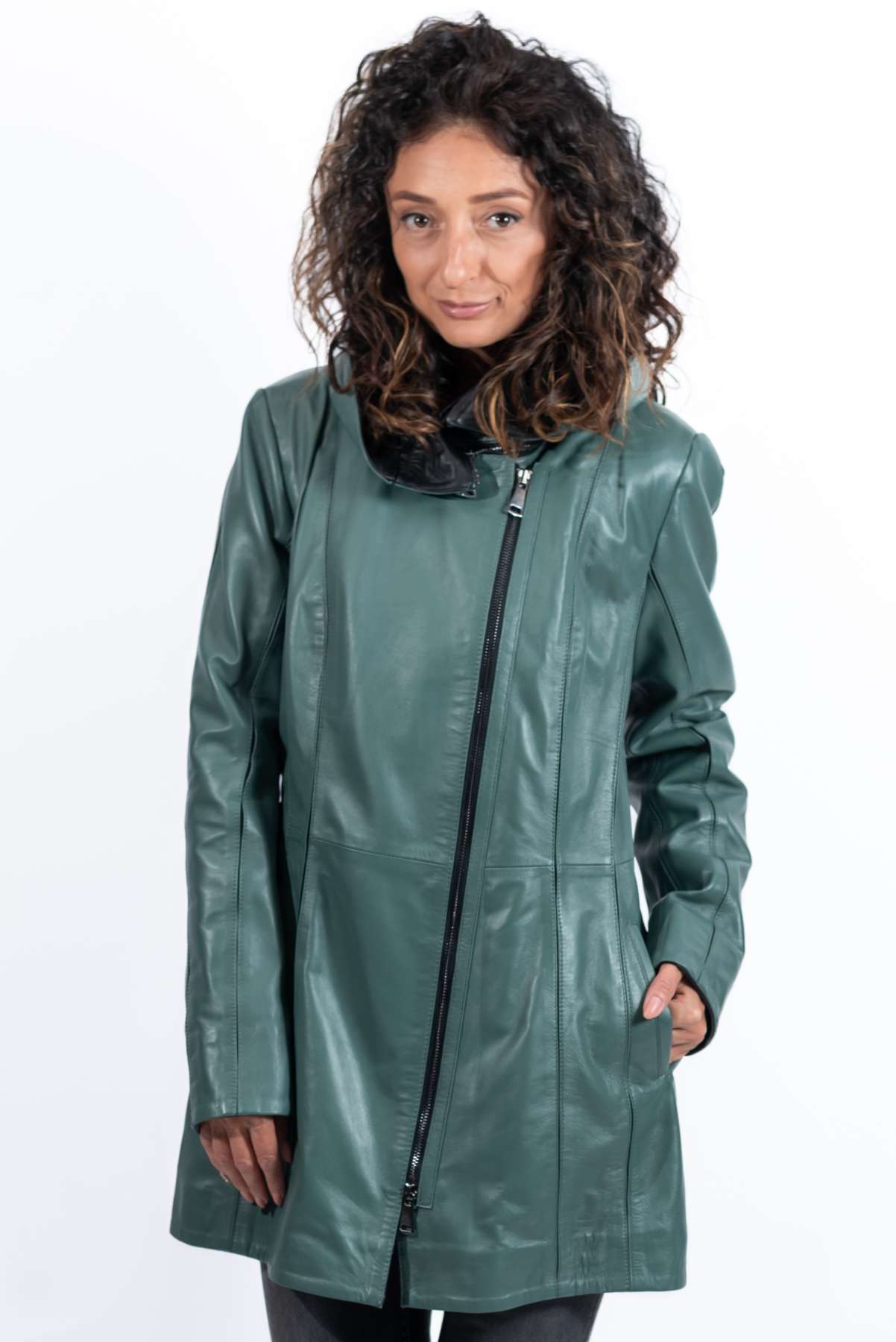 Women's leather jacket Zornitsa