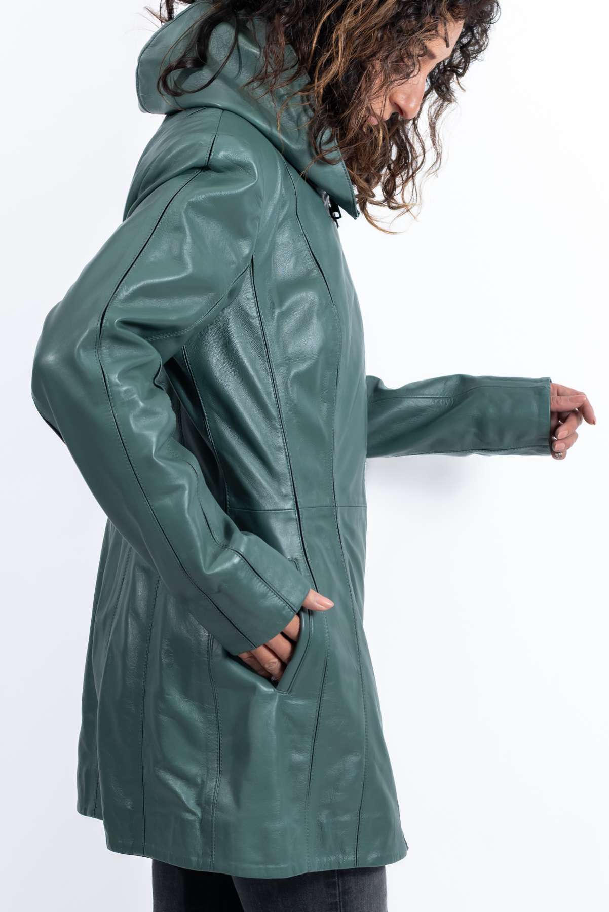 Women's leather jacket Zornitsa