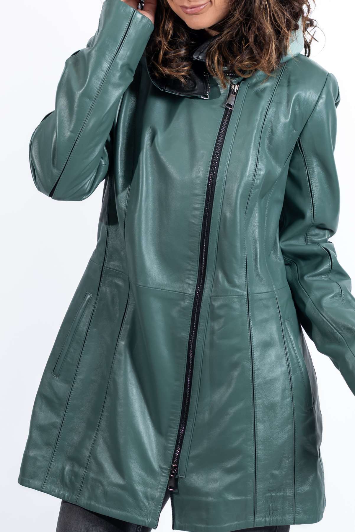 Women's leather jacket Zornitsa