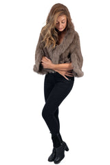 Women's exclusive mink coat Divna